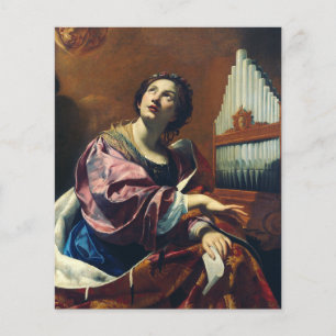 Saint Cecilia by Simon Vouet