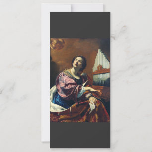 Saint Cecilia by Simon Vouet