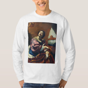 Saint Cecilia by Simon Vouet T-Shirt
