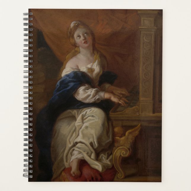 Saint Cecilia | c.1700 (Oil on Paper) Planner (Front)