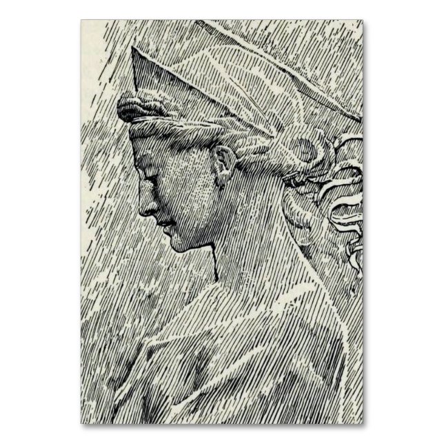 Saint Cecilia Virgin and martyr Table Number (Front)