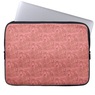 Saint Cecilia with Saint Catherine of Alexandria Laptop Sleeve