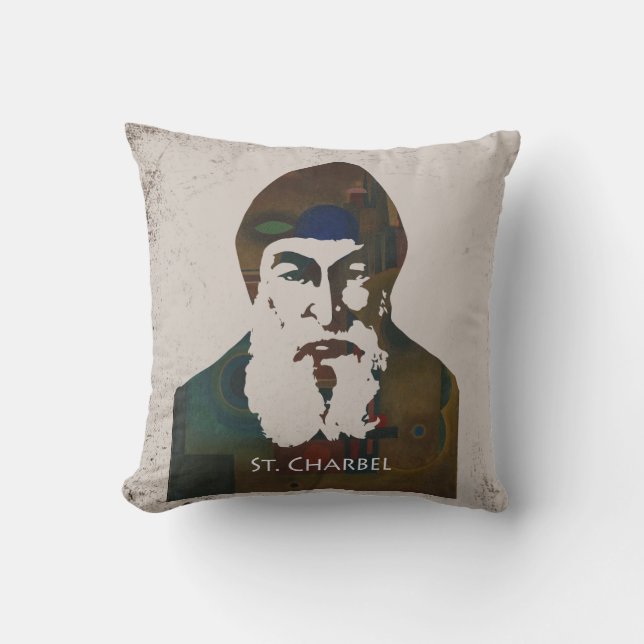 Saint Charbel Cushion (Front)