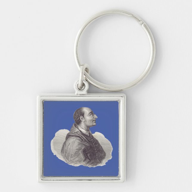 Saint Charles Borromeo Archbishop of Milan Key Ring (Front)