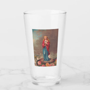 Saint Christina of Bolsena patron of sailors Glass
