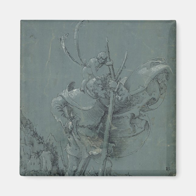 Saint Christopher, 1510 Magnet (Front)