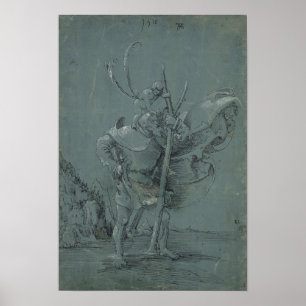 Saint Christopher, 1510 Poster