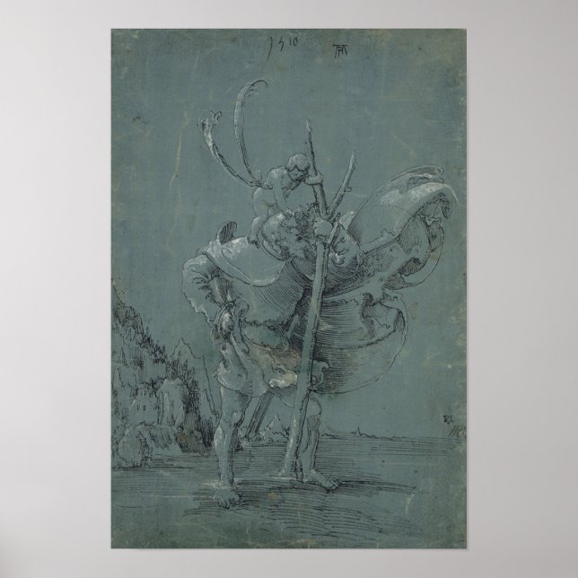 Saint Christopher, 1510 Poster (Front)