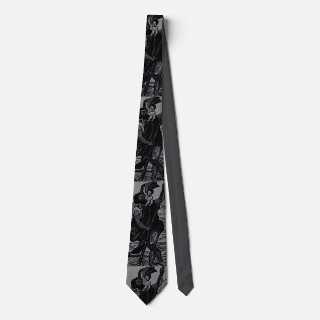 Saint Christopher by Titian  Tie (Front)