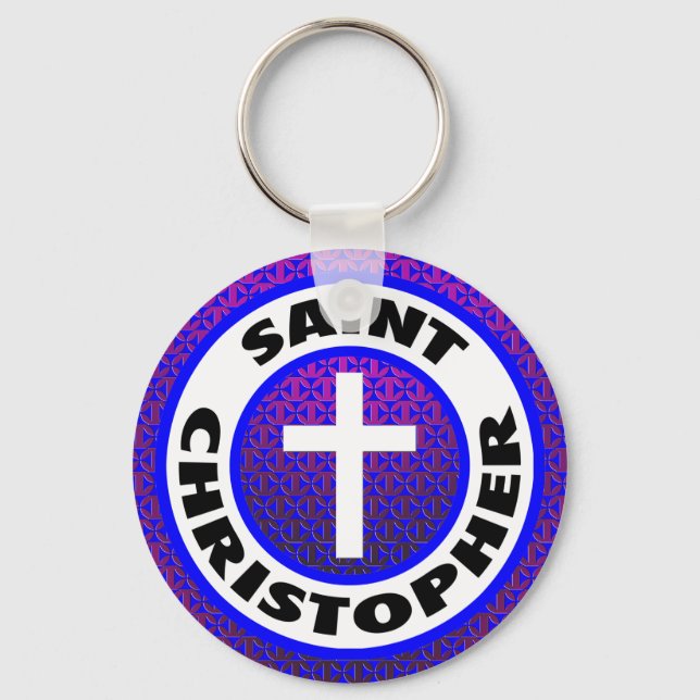 Saint Christopher Key Ring (Front)