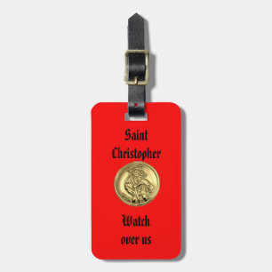 SAINT CHRISTOPHER LUGGAGE TAG