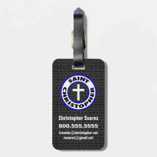 Saint Christopher Luggage Tag