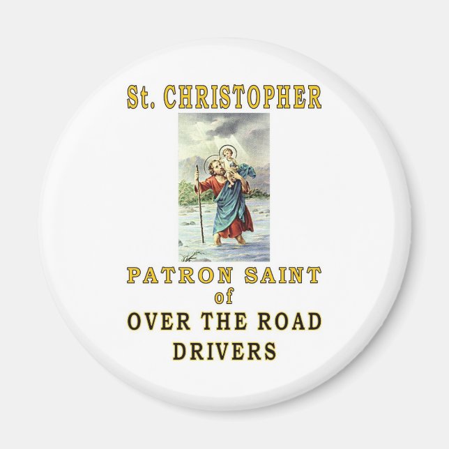 SAINT CHRISTOPHER MAGNET (Front)