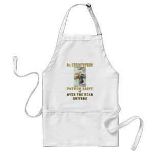 SAINT CHRISTOPHER STANDARD APRON