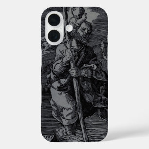Saint Christopher venerated by Christians iPhone 16 Case