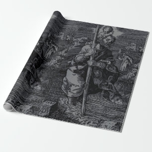 Saint Christopher venerated by Christians Wrapping Paper