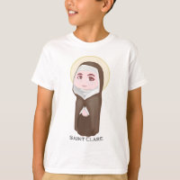 Saint Clare Cute Catholic