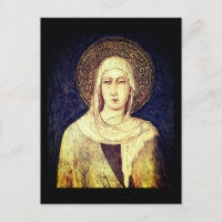 Saint Clare of Assisi by Simone Martini