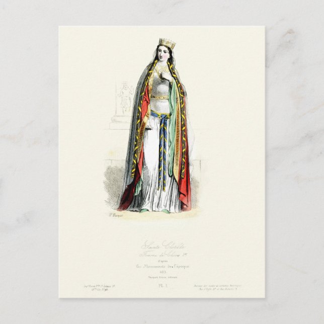 Saint Clotilde Postcard (Front)