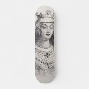 Saint Clotilde second wife of Clovis Skateboard