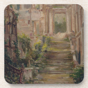 Saint-Cloud Castle Ruins Stairs Coaster