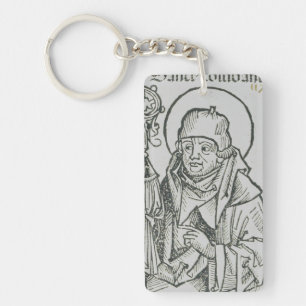 Saint Columba Apostle of the Picts Key Ring