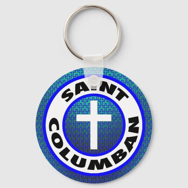 Saint Columban Key Ring (Front)