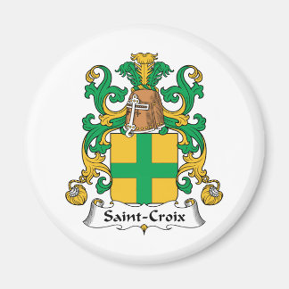 Saint-Croix Family Crest Magnet
