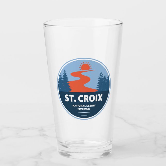 Saint Croix National Scenic Riverway Glass (Front)