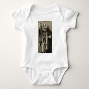Saint Cyril of Jerusalem Confessor Baby Bodysuit