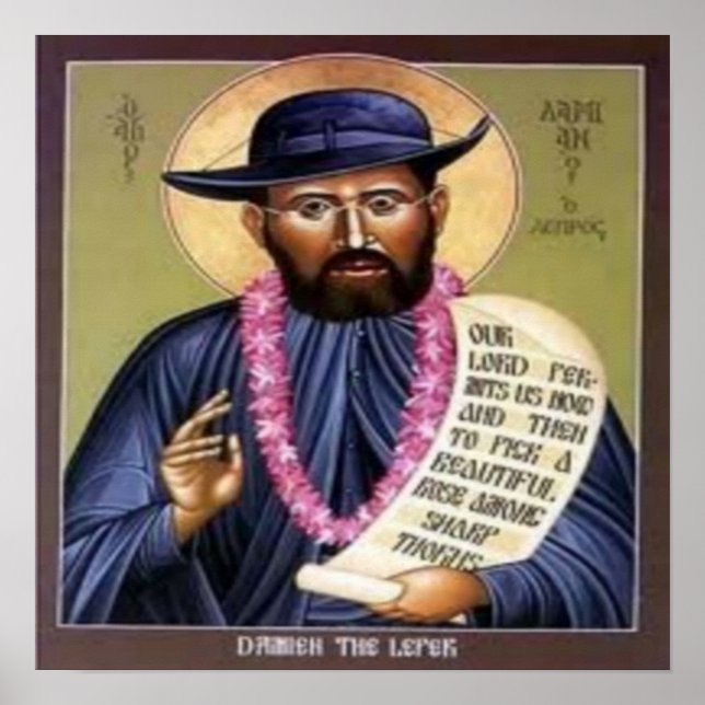 Saint Damien print (Front)