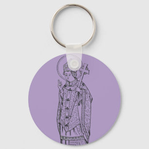 Saint Deiniol Abbot and Bishop Key Ring