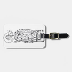Saint Deiniol Abbot and Bishop Luggage Tag