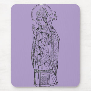 Saint Deiniol Abbot and Bishop Mouse Pad