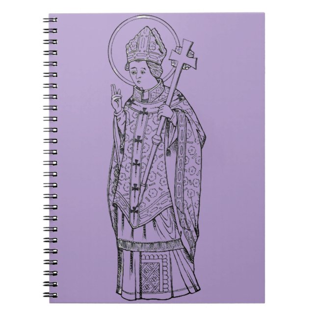Saint Deiniol Abbot and Bishop Notebook (Front)