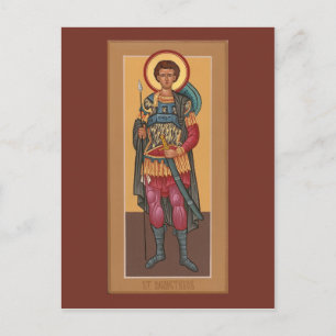 Saint Demetrios Prayer Card