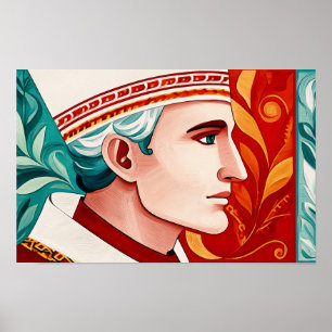 Saint Denis in Faith and Strength Poster