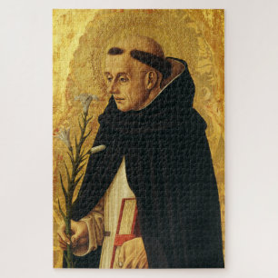Saint Dominic by Carlo Crivelli Jigsaw Puzzle