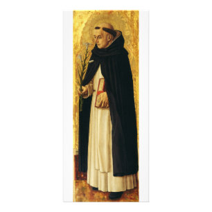 Saint Dominic by Carlo Crivelli Rack Card