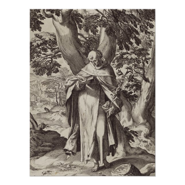Saint Dominic Castilian Catholic priest Poster (Front)