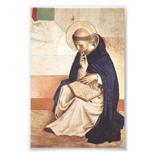 Saint Dominic de Guzman by Fra Angelico Photo Print