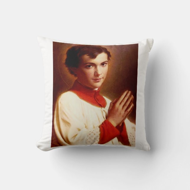 Saint Dominic Savio Cushion (Front)