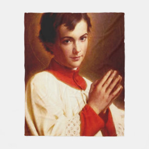 Saint Dominic Savio Fleece Blanket