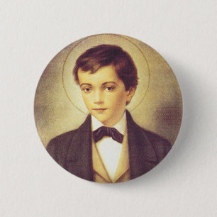 Saint Dominic Savio student of John Bosco 6 Cm Round Badge