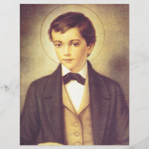 Saint Dominic Savio student of John Bosco Flyer