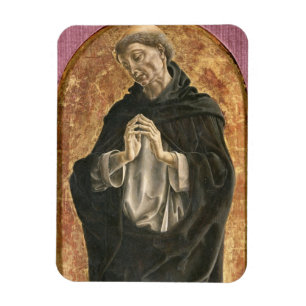 Saint Dominic (tempera on panel) Magnet