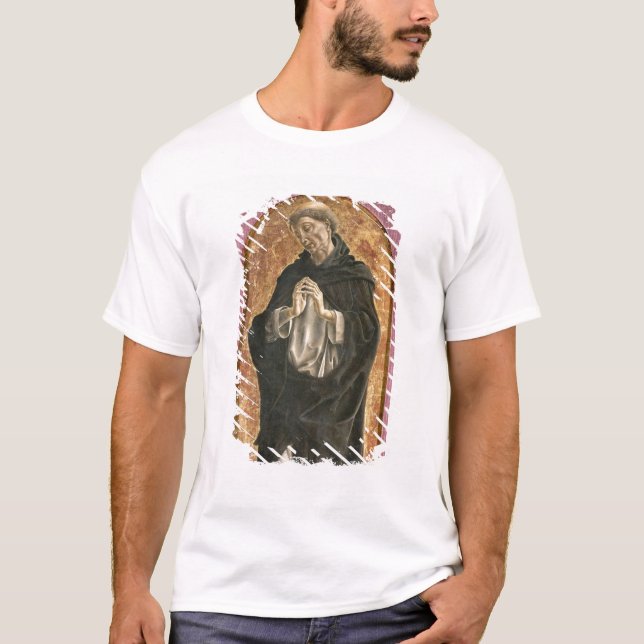 Saint Dominic (tempera on panel) T-Shirt (Front)