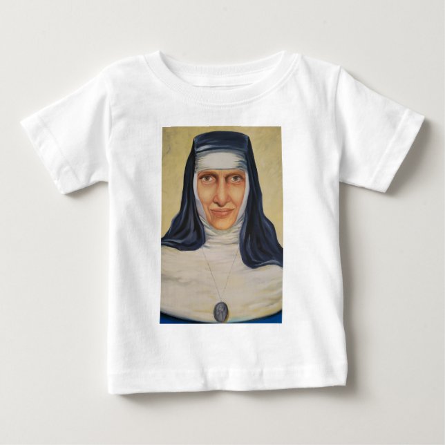 Saint Dulce of the Poor Baby T-Shirt (Front)