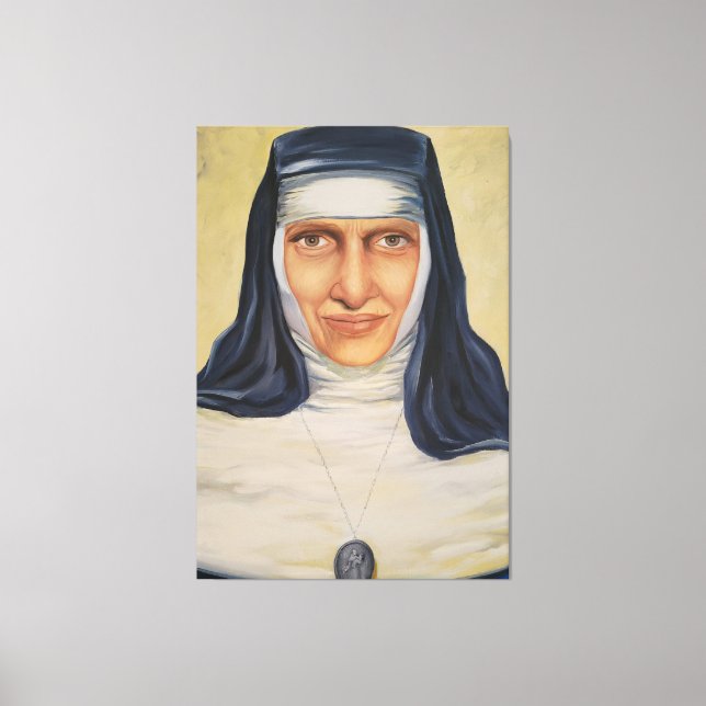 Saint Dulce of the Poor Canvas Print (Front)