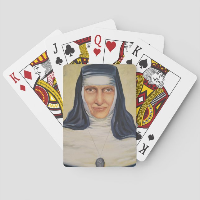 Saint Dulce of the Poor Playing Cards (Back)